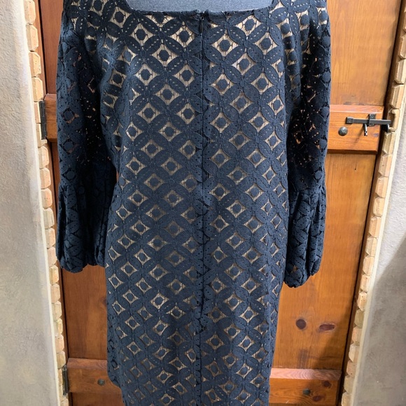 Anna Sui for Anthropologie, black, size 10 dress, gently used - Picture 3 of 12